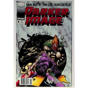 Darker Image #1 Newsstand 1st Maxx Deathblow Bloodwulf Sam Kieth Jim Lee Image